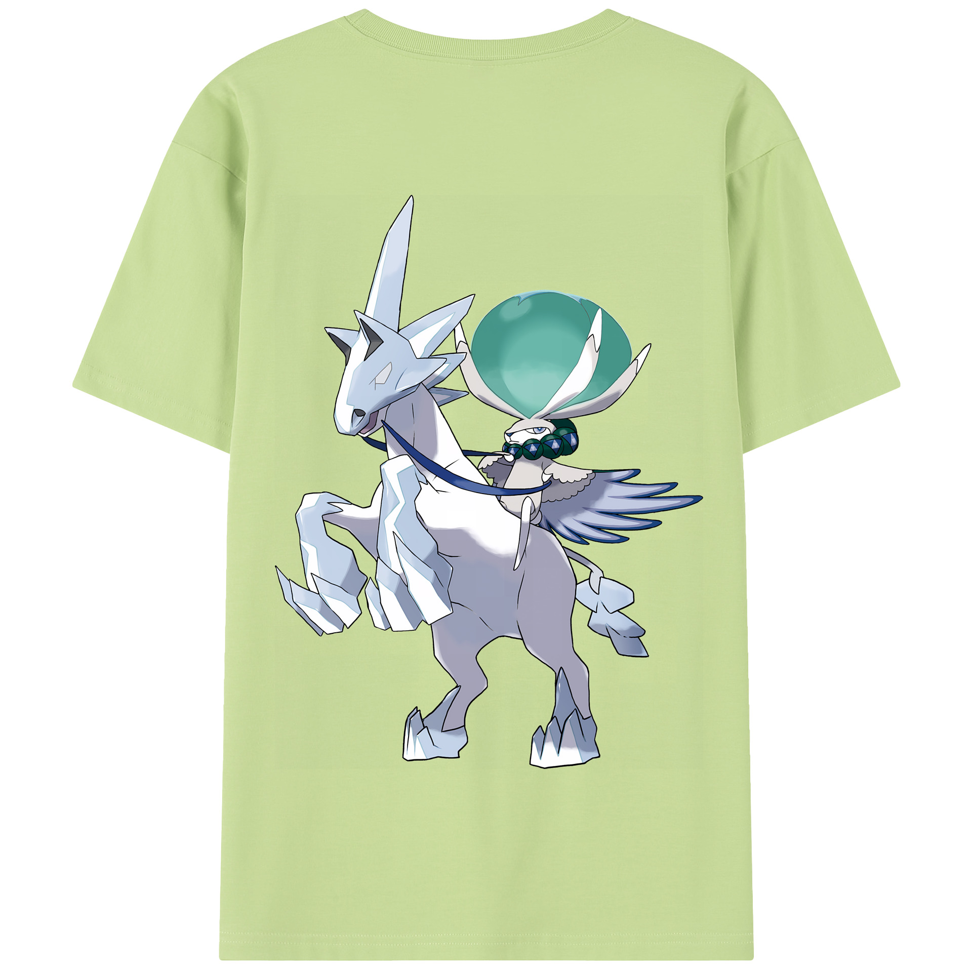 （画像用） ポケットモンスター Pokémon 綿100％半袖Tシャツ（背面プリント）